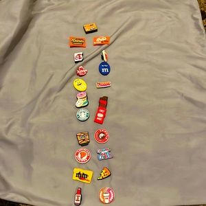 Food croc charm pins!